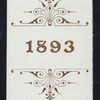 ANNUAL MEETING AND BANQUET [held by] BANK CLERKS' MUTUAL BENEFIT ASSOCIATION [at] "TROCADERO, [NEW YORK, NY?]" (REST?;)