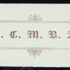 ANNUAL MEETING AND BANQUET [held by] BANK CLERKS' MUTUAL BENEFIT ASSOCIATION [at] "TROCADERO, [NEW YORK, NY?]" (REST?;)