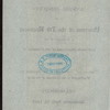 CELEBRATION OF THE SIXTY-NINTH ANNIVERSARY OF THE FORMATION OF THE REGIMENT AND THE THIRTY -SECOND ANNIVERSARY OF ITS DEPARTURE FOR WASHINGTON AT THE OUTBREAK OF THE WAR [held by] VETERANS OF THE 7TH REGIMENT [at] "DELMONICO'S, NEW YORK, NY" (REST;)