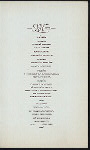 CELEBRATION OF THE SIXTY-NINTH ANNIVERSARY OF THE FORMATION OF THE REGIMENT AND THE THIRTY -SECOND ANNIVERSARY OF ITS DEPARTURE FOR WASHINGTON AT THE OUTBREAK OF THE WAR [held by] VETERANS OF THE 7TH REGIMENT [at] "DELMONICO'S, NEW YORK, NY" (REST;)