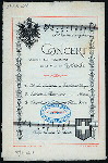 FOR THE CONSEIL FEDERAL SUISSE [held by] EMPEREUR & L'IMPERATRICE ALLEMAGNE [at] "LUCERNE,SWITZERLAND" (?)