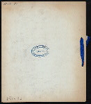 DINNER  - INAUGURATION OF THE CHICAGO EXPOSITION; [held by] COMMISSAIRE GENERAL MR.G.KRANTZ [FRENCH GOVT] [at] "AUDITORIUM HOTEL ]CHICAGO, IL]" (HOTEL)