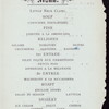 THIRD ANNUAL BANQUET [held by] FRATERNAL UNION OF ANOINTED HIGH PRIESTS OF THE STATE OF NEW YORK [at] "RICCADONNA'S, NEW YORK, NY" ((REST?);)