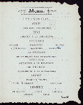 THIRD ANNUAL BANQUET [held by] FRATERNAL UNION OF ANOINTED HIGH PRIESTS OF THE STATE OF NEW YORK [at] "RICCADONNA'S, NEW YORK, NY" ((REST?);)