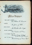 DINNER IN HONOR OF JAMES J. HILL, PRES. OF GREAT NORTHERN RR [held by] CITIZENS OF ST. PAUL [at] THE ABERDEEN [ST. PAUL MN?] (HOTEL;)