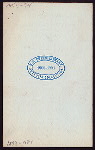 DINNER FOR HON. ANTHONY HOWELLS [held by] ST. DAVID'S SOCIETY OF THE STATE OF NY [at] "CLARK'S [NEW YORK, NY?]" (REST;)