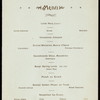 DINNER TO MEMBERS FROM ABROAD [held by] AMERICAN MEMBERS OF THE WORLD'S COLUMBIAN DENTAL CONGRESS [at] "CHICAGO BEACH HOTEL, [CHICAGO.IL?]" (REST;)