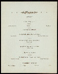 DINNER TO MEMBERS FROM ABROAD [held by] AMERICAN MEMBERS OF THE WORLD'S COLUMBIAN DENTAL CONGRESS [at] "CHICAGO BEACH HOTEL, [CHICAGO.IL?]" (REST;)