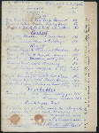 DINNER [held by] NEW ENGLAND CLAM BAKE AND RESTAURAN [at] "WORLD'S FAIR GROUNDS, CHICAGO, IL;" (REST;)
