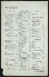 DAILY MENU [held by] HILDRETH & ALLEN [at] METROPOLITAN HOTEL (HOTEL)