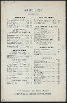 DAILY MENU [held by] JAS. H. & GEO. B. RODGERS [at] "RODGERS HOUSE, NEW YORK,[NY]" (HOTEL;)