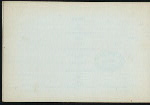 ANNUAL DINNER [held by] THE NEW ENGLAND SOCIETY IN THE CITY OF NEW YORK [at] "SHERRY'S, NEW YORK, NY" (REST;)