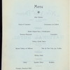 NEW YEAR DINNER [held by] NATIONAL HOTEL [at] "WASHINGTON, D.C." (HOTEL;)