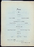 NEW YEAR DINNER [held by] NATIONAL HOTEL [at] "WASHINGTON, D.C." (HOTEL;)