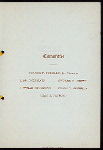 ANNUAL DINNER [held by] FIRST PANEL SHERIFF'S JURY [at] "DELMONICO'S, NEW YORK, NY" (EST;)