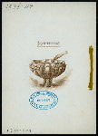 ANNUAL DINNER [held by] FIRST PANEL SHERIFF'S JURY [at] "DELMONICO'S, NEW YORK, NY" (EST;)