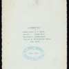 DINNER [held by] (POLICE OR FIRE DEPARTMENT?) [at] "THE COLUMBIA, 14TH ST., NEW YORK, NY" (REST;)