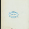 COMPLIMENTARY BANQUET TENDERED TO THE OHIO BANKER'S ASSOCIATION [held by] THE CLEVELAND BANKERS [at] "CLEVELAND, OH"