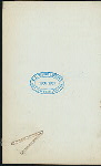 COMPLIMENTARY BANQUET TENDERED TO THE OHIO BANKER'S ASSOCIATION [held by] THE CLEVELAND BANKERS [at] "CLEVELAND, OH"