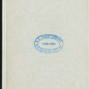 COMPLIMENTARY BANQUET TENDERED TO THE OHIO BANKER'S ASSOCIATION [held by] THE CLEVELAND BANKERS [at] "CLEVELAND, OH"