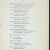 COMPLIMENTARY DINNER TENDERED TO REV. CHARLES H. PARKHURST, D.D. [held by] CITY VIGILANCE LEAGUE [at] "JAEGER'S, NEW YORK, NY" (REST;)