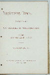 COMPLIMENTARY DINNER TENDERED TO REV. CHARLES H. PARKHURST, D.D. [held by] CITY VIGILANCE LEAGUE [at] "JAEGER'S, NEW YORK, NY" (REST;)