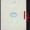 NEW YEAR'S EVE DINNER [held by] ERON & MULHALL [at] 244 THIRD AVE.NY ([REST])