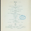 6TH ANNUAL BANQUET [held by] NY CITY HOTEL ASSOCIATION [at] "DELMONICO'S, NEW YORK, NY" (HOTEL)