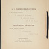 BANQUET TENDERED TO NATIONAL LEAGUE OF COMMISSION MERCHANTS OF THE U.S. [held by] NEW YORK BRANCH LEAGUE [at] "METROPOLITAN HOTEL, NEW YORK, NY" (HOT;)