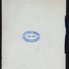 BANQUET TENDERED TO NATIONAL LEAGUE OF COMMISSION MERCHANTS OF THE U.S. [held by] NEW YORK BRANCH LEAGUE [at] "METROPOLITAN HOTEL, NEW YORK, NY" (HOT;)