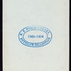MENU [held by] PATRIARCH'S [at] DELMONICO'S (HOT;)
