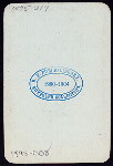 MENU [held by] PATRIARCH'S [at] DELMONICO'S (HOT;)
