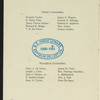ANNUAL DINNER IN HONOR OF BENJAMIN FRANKLIN [held by] THE TYPOTHETAE OF NEW YORK [at] "HOTEL BRUNSWICK, NEW YORK, NY" (HOT;)