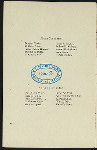 ANNUAL DINNER IN HONOR OF BENJAMIN FRANKLIN [held by] THE TYPOTHETAE OF NEW YORK [at] "HOTEL BRUNSWICK, NEW YORK, NY" (HOT;)