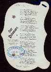 ANNUAL BANQUET [held by] THE SONS OF DELAWARE [at]