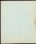 ANNUAL BANQUET [held by] MERCHANTS' CLUB [at] "HOTEL METROPOLE, PHILADELPHIA, PA" (HOT;)