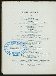 TWELFTH BURNS ANNIVERSARY [held by] SPRINGFIELD CALEDONIANS [at] "HOTEL RUSSELL, (?)" (HOT;)