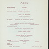 SIXTH ANNUAL DINNER [held by] NEW YOK JEWELERS BOARD OF TRADE [at] WALDORF [NY] (HOTEL)