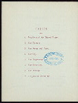 SIXTH ANNUAL DINNER [held by] NEW YOK JEWELERS BOARD OF TRADE [at] WALDORF [NY] (HOTEL)