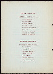SIXTH DINNER [held by] HARDWARE AND METAL TRADES [at] "SHERRY'S, NY" (REST;)