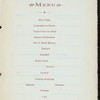 SIXTH DINNER [held by] HARDWARE AND METAL TRADES [at] "SHERRY'S, NY" (REST;)