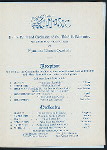 LINCOLN'S BIRTHDAY DINNER [held by] MILITARY ORDER OF THE LOYAL LEGION OF THE U.S. COMMANDERY OF MINNESOTA [at] "WEST HOTEL, MINNEAPOLIS, MN" (HOTEL;)
