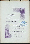 NINTH ANNUAL DINNER [held by] NEW YORK SOUTHEN SOCIETY [at] SHERRY'S [NY] (REST;)