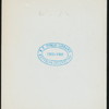 TWENTY-SEVENTH ANNUAL BANQUET OF THE LOYAL LEAGUE [held by] UNION LEAGUE [at] GERMANTOWN (PA?) (OTHER (PRIVATE CLUB?))