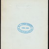 TWENTY-SEVENTH ANNUAL BANQUET OF THE LOYAL LEAGUE [held by] UNION LEAGUE [at] GERMANTOWN (PA?) (OTHER (PRIVATE CLUB?))