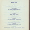 FIRST ANNUAL BANQUET [held by] SOCIETY SONS OF THE REVOLUTION IN THE STATE OF MISSOURI [at] "MERCANTILE CLUB HOUSE, ST. LOUIS MO" (OTHER (PRIVATE CLUB?))