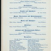 FIRST ANNUAL BANQUET [held by] SOCIETY SONS OF THE REVOLUTION IN THE STATE OF MISSOURI [at] "MERCANTILE CLUB HOUSE, ST. LOUIS MO" (OTHER (PRIVATE CLUB?))
