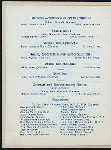 FIRST ANNUAL BANQUET [held by] SOCIETY SONS OF THE REVOLUTION IN THE STATE OF MISSOURI [at] "MERCANTILE CLUB HOUSE, ST. LOUIS MO" (OTHER (PRIVATE CLUB?))