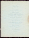 ANNUAL DINNER [held by] STATE SOCIETY OF THE CINCINNATI OF NJ [at] "LAUREL-IN-THE-PINES, LAKEWOOD, NJ" (HOTEL)