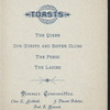 2ND ANNUAL DINNER [held by] CORINTHIAN SAILING CLUB OF MONTREAL [at] QUEEN'S HOTEL (HOT;)